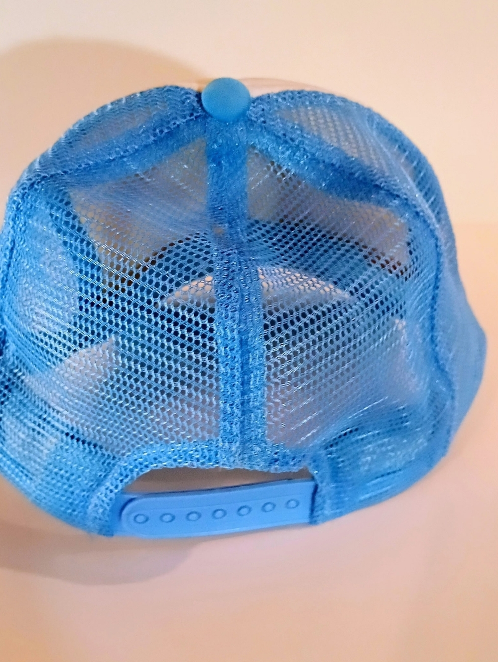 Nissin Vintage Trucker Blue Mesh Snap Back South Dakota Western - Picture 4 of 5